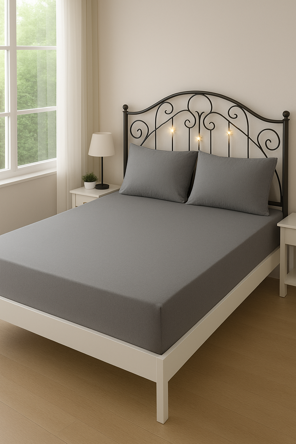 3-Piece Fitted Bed Sheet Set – Multi Color | Soft & Comfortable Cotton Blend