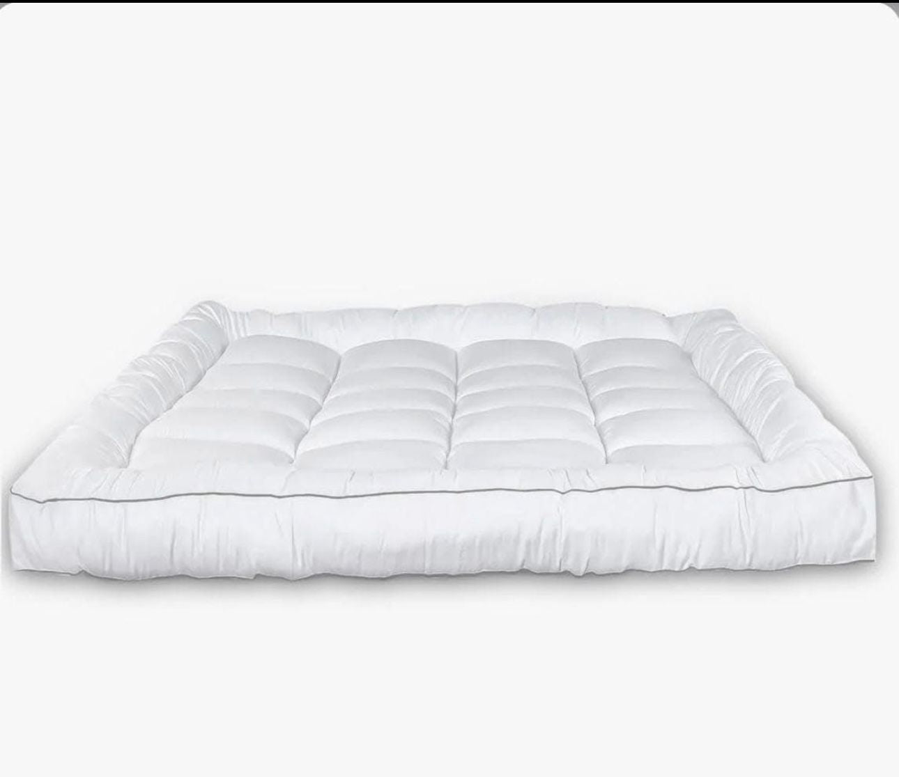 طبقة علوية سميكة من الألياف الدقيقة للمرتبة - طبقة مريحة فائقة النعومة والفخامة