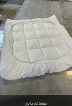 طبقة علوية سميكة من الألياف الدقيقة للمرتبة - طبقة مريحة فائقة النعومة والفخامة