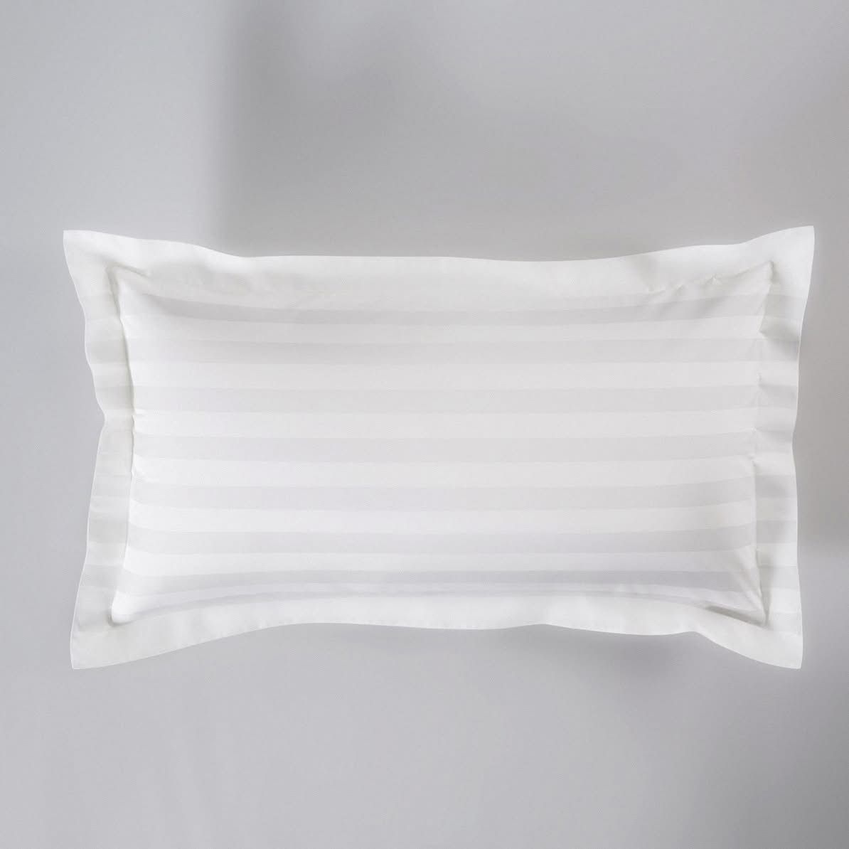 طقم لحاف فندقي فردي من 4 قطع - مفروشات بيضاء فاخرة